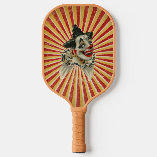 Clowning Around French Bigtop Clown Pickleball Paddle (Front)