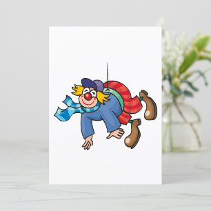 Clowning Around Invitation