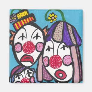 Clowning around magnet