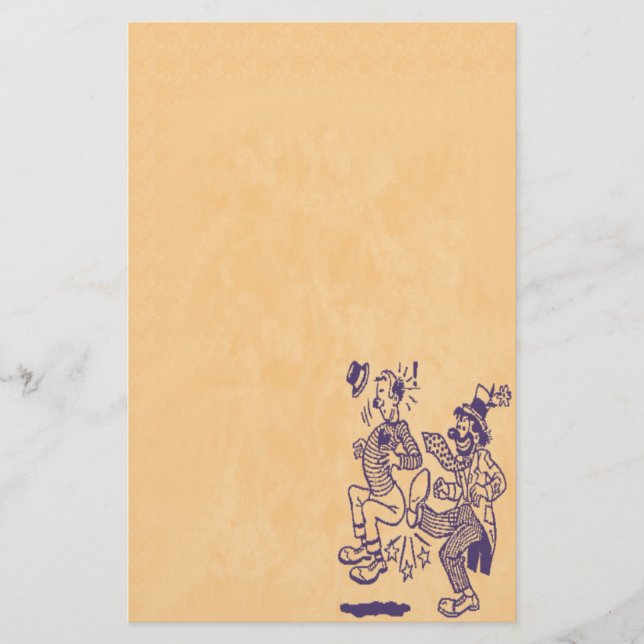 Clowning Around Stationery (Front)