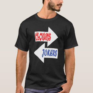 Clowns And Jokers Retro T-Shirt