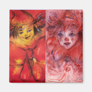 CLOWNS COLLECTION / Venetian Masquearde Ball Magnet