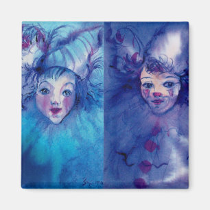 CLOWNS COLLECTION / Venetian Masquearde Ball Magnet