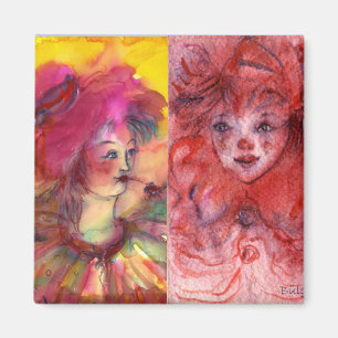 CLOWNS COLLECTION / Venetian Masquearde Ball Magnet