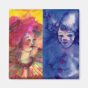 CLOWNS COLLECTION / Venetian Masquearde Ball Magnet