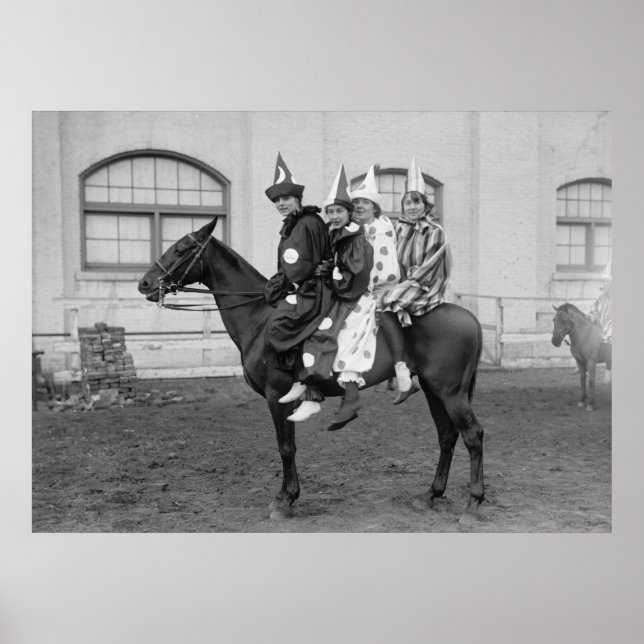 Clowns on a Horse Poster (Front)