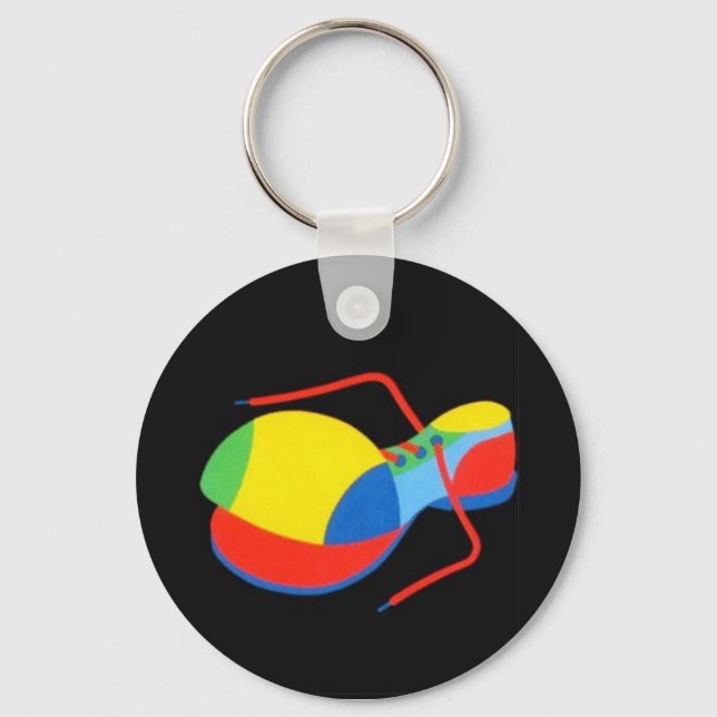 Clown's Shoe Key Ring (Front)