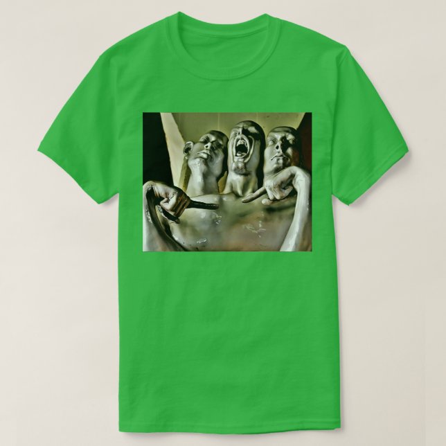 Clowns to the Left of Me Jokers to the Right T-Shirt (Design Front)