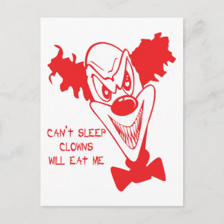 Clowns Will Eat Me Postcard