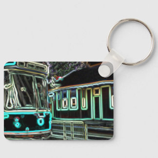 CLRV Neon at stn 4cm x 5cm Aluminum Keychain