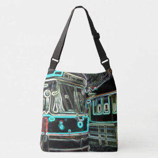 CLRV Neon at stn Large Cross Body Bag