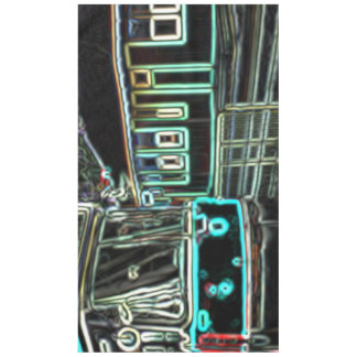 CLRV Neon at stn Tablecloth