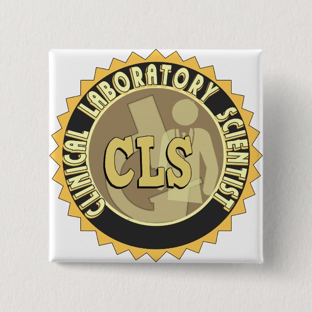 CLS BADGE - CLINICAL LABORATORY SCIENTIST (Front)