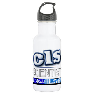 CLS LOGO - CLINICAL  LABORATORY SCIENTIST 532 ML WATER BOTTLE