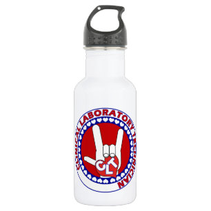 CLT CLINICAL LAB TECH ASL iLOVE LOGO 532 Ml Water Bottle