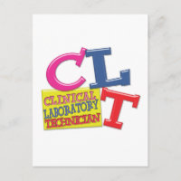 CLT WHIMSICAL LETTERS CLINICAL LABORATORY TECH