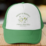 Club Bachelorette Party Favour Beach Bridal Custom Trucker Hat<br><div class="desc">Bikini's & Martini's! Nothing more chic than the trending club bachelorette theme! Wonderful Bach party Favour for all your bridesmaids and maid of honour!</div>