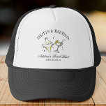 Club Bachelorette Party Favour Beach Bridal Custom Trucker Hat<br><div class="desc">Bikini's & Martini's! Nothing more chic than the trending club bachelorette theme! Wonderful Bach party Favour for all your bridesmaids and maid of honour!</div>