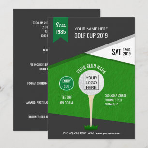 Club/Corporate Golf Tournament Invitation