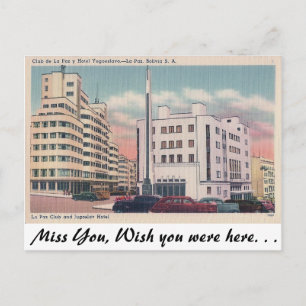 Club de la Paz Postcard