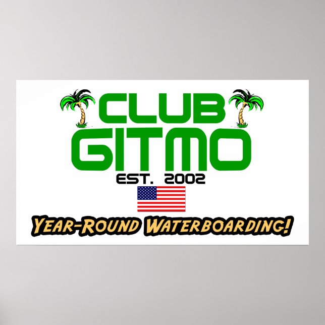 Club Gitmo Poster (Front)