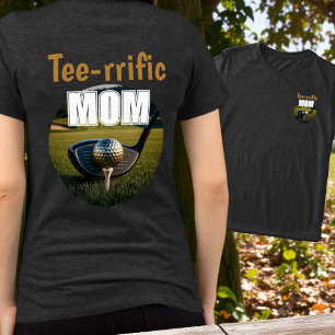 Club, Golf Ball On Tee Front & Back Tee Design