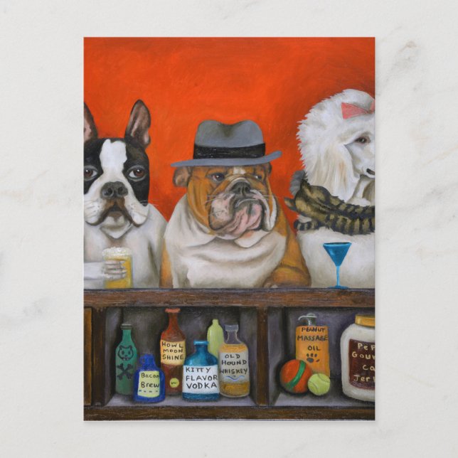 Club K9 Postcard (Front)