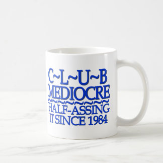 Club Mediocre Navy Coffee Mug