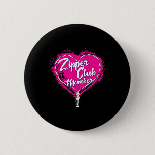 Club Member Open Heart Surgery Survivor  6 Cm Round Badge