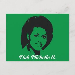 Club Michelle O Postcards, Kelly Green Postcard