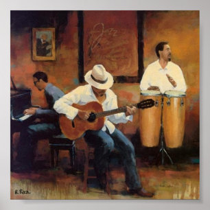 Club Orchesta a l' huile Poster