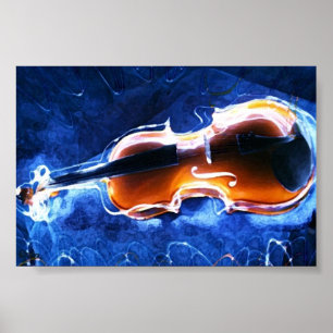 club, orchestra, huile poster
