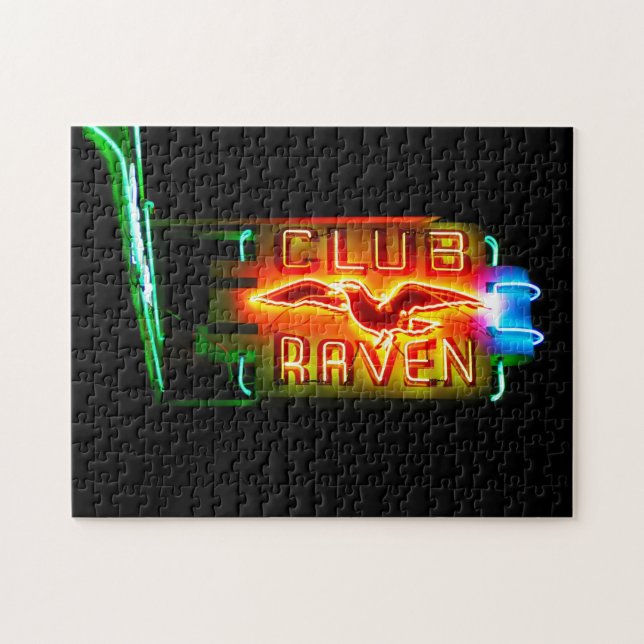 Club Raven Jigsaw Puzzle (Horizontal)