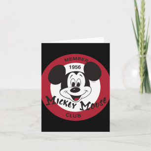 Club Retro Logo Design Card