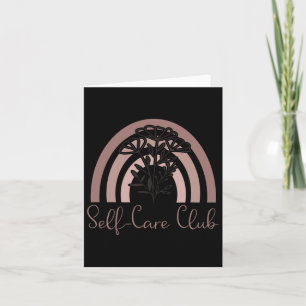 Club Saying Mental Health Awareness Rainbow Love Card