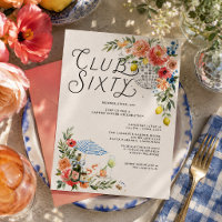 Club Sixty Coastal Garden 60th Birthday