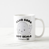 Club Soda, Not Seals Mug