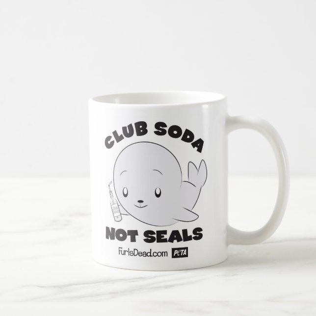 Club Soda, Not Seals Mug (Right)