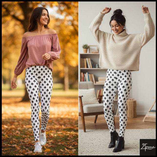 Club Symbol Pattern Leggings (Creator Uploaded)