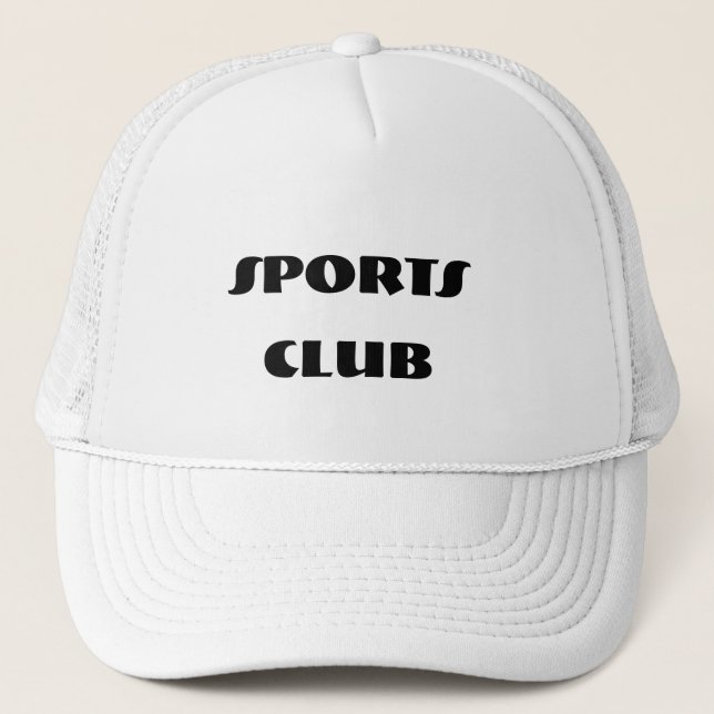 Club Team Sports Trucker Hat (Front)