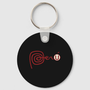 Club Universitario De Deportes Peru Futbol Soccer  Key Ring