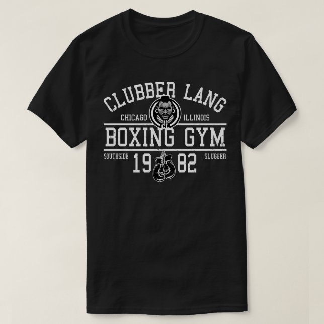 Clubber Lang Boxing Gym South Side Slugger T-Shirt (Design Front)