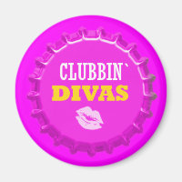 Clubbin Divas School Locker magnet office magnet