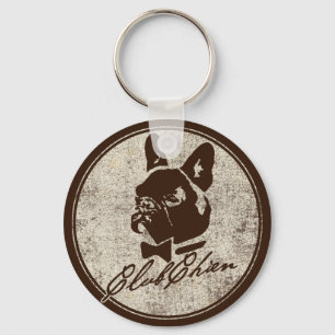 CLUBCHIEN Distressed Logo Key Ring