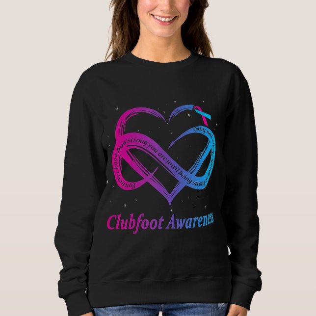 Clubfoot Warrior I'm Fine Sweatshirt (Front)