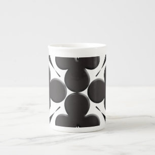 Clubs Bone China Mug