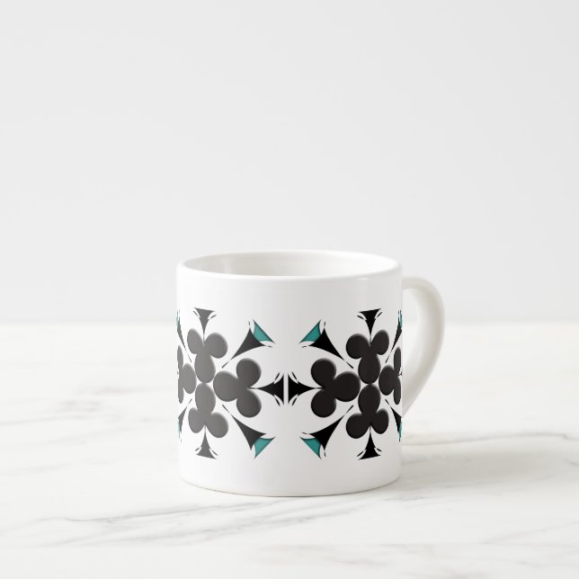 Clubs Espresso Cup (Front Right)