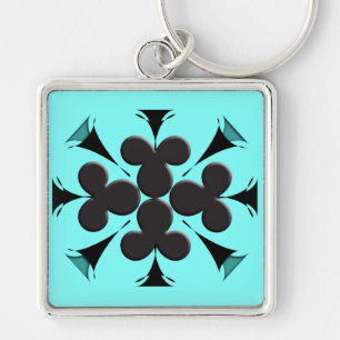 Clubs Key Ring