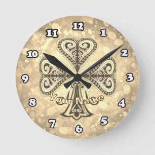 Clubs poker round clock