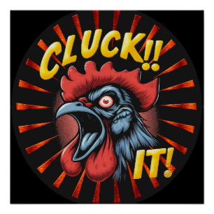 Cluck it poster